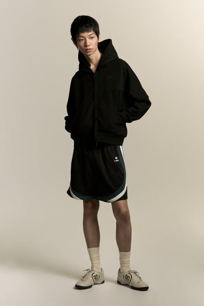 MAURICE WARM-UP HOODIE EUPHORIC BLACK