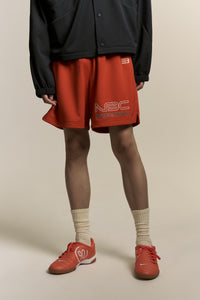 NFC BASKETBALL SHORTS POTTERY RED (NAMESAKE EXCLUSIVE)