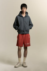 MAURICE WARM-UP HOODIE FOG NAVY