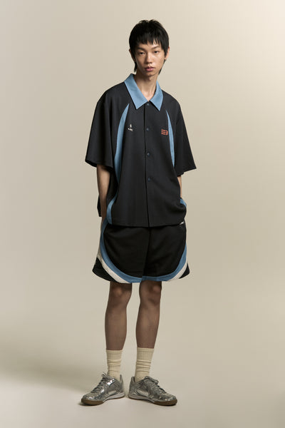 PLAYMAKER WARM-UP SHIRT DEPTH BLUE