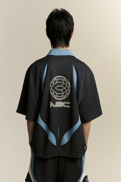 PLAYMAKER WARM-UP SHIRT DEPTH BLUE