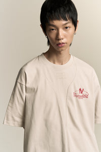 SAVA OVERSIZED ROADMAP TEE CANNOLI CREAM (NAMESAKE EXCLUSIVE)