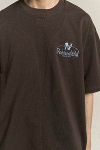 SAVA OVERSIZED ROADMAP TEE MARSH BROWN (NAMESAKE EXCLUSIVE)