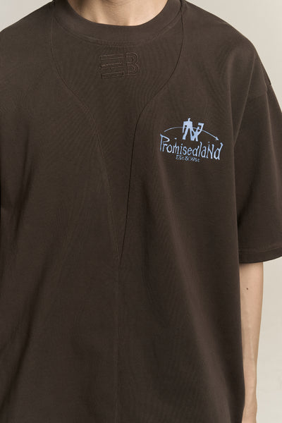 SAVA OVERSIZED ROADMAP TEE MARSH BROWN (NAMESAKE EXCLUSIVE)