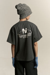 NEAL PROMISEDLAND TEE DEPTH BLUE