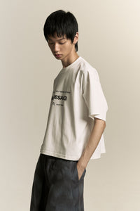 MARYS CROPPED HOME TEE FREE WHITE (NAMESAKE EXCLUSIVE)