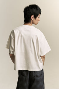 MARYS CROPPED HOME TEE FREE WHITE (NAMESAKE EXCLUSIVE)