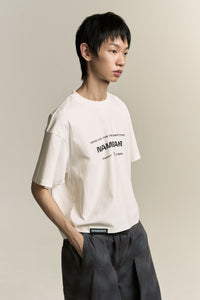 MARYS CROPPED HOME TEE FREE WHITE (NAMESAKE EXCLUSIVE)