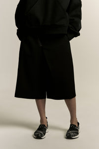 LAMAR ZIP SHORTS EUPHORIC BLACK (NAMESAKE EXCLUSIVE)