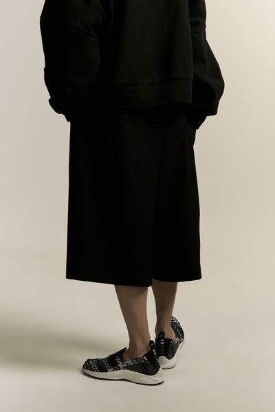 LAMAR ZIP SHORTS EUPHORIC BLACK (NAMESAKE EXCLUSIVE)