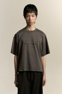 MARYS CROPPED HOME TEE PUBBLE GREY (NAMESAKE EXCLUSIVE)