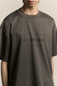 MARYS CROPPED HOME TEE PUBBLE GREY (NAMESAKE EXCLUSIVE)