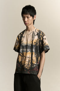 NEAL PROMISEDLAND TEE FOREST PRINT