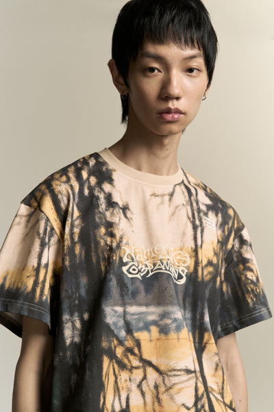 NEAL PROMISEDLAND TEE FOREST PRINT