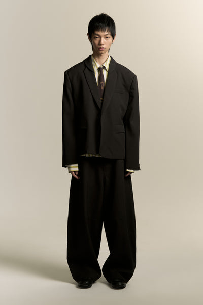 NUMERO KNIT TIE MARSH BROWN