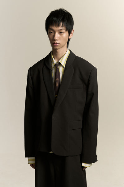 NUMERO KNIT TIE MARSH BROWN