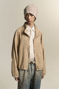 N3 GLOBE LOGO BELT CROC PEARL