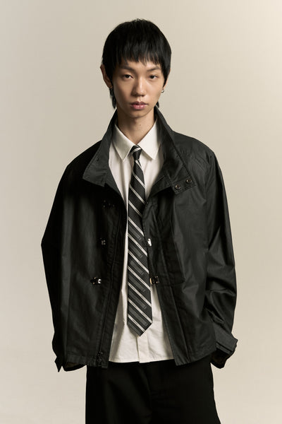 NAMESAKE LOGO OFFICE TIE  EUPHORIC BLACK