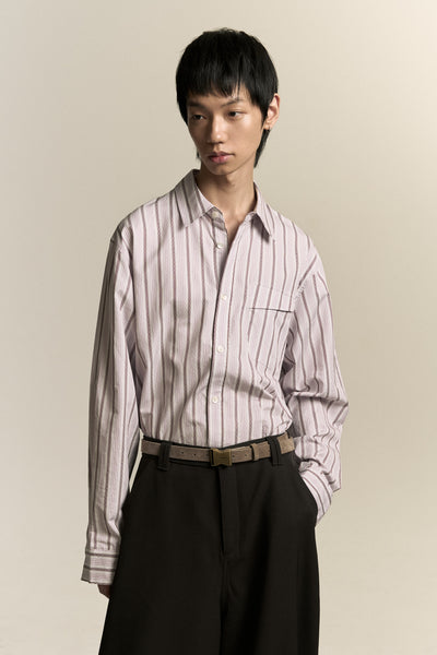 BUCKLE BELT DUNE BROWN