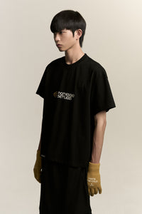 NEAL SETTLERS TEE EUPHORIC BLACK