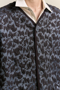 KORVER CARDIGAN DART PURPLE