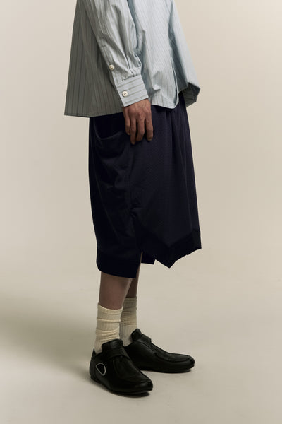 CHAND DRAPE BASKETBALL SHORTS DEPTH BLUE