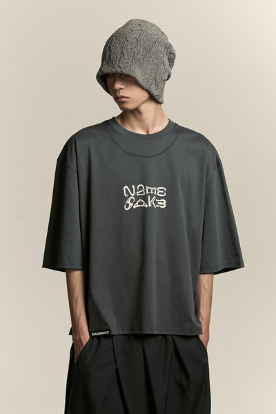 MAYO OVERSIZED CARABINER TEE DEPTH BLUE