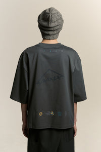 MAYO OVERSIZED CARABINER TEE DEPTH BLUE