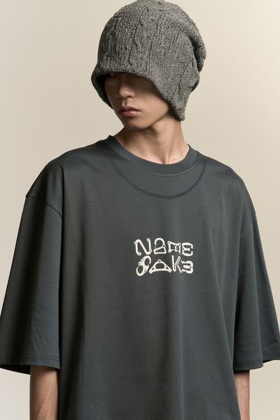 MAYO OVERSIZED CARABINER TEE DEPTH BLUE