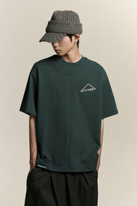 SAVA OVERSIZED WARNING TEE NAMESAKE GREEN