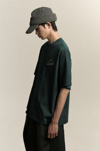 SAVA OVERSIZED WARNING TEE NAMESAKE GREEN