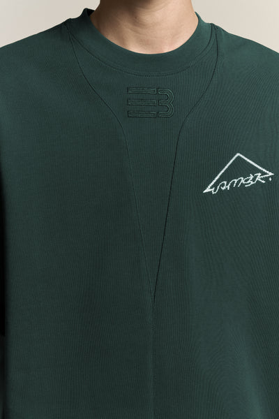 SAVA OVERSIZED WARNING TEE NAMESAKE GREEN