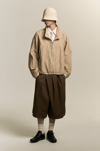 SIDNEY TRACK SHIRT SANDSTORM TAN