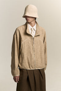 SIDNEY TRACK SHIRT SANDSTORM TAN