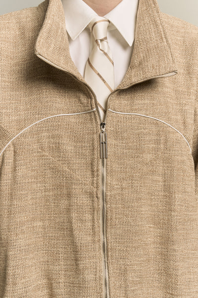 SIDNEY TRACK SHIRT SANDSTORM TAN