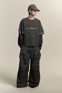 CHUCK 3-LAYERED TEE DEPTH BLUE