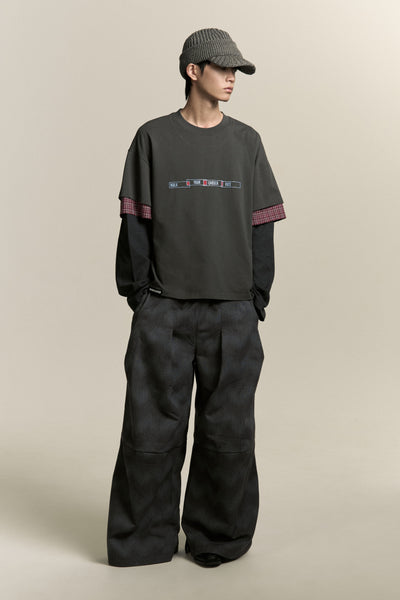 CHUCK 3-LAYERED TEE DEPTH BLUE