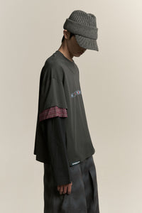 CHUCK 3-LAYERED TEE DEPTH BLUE