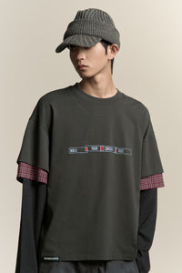 CHUCK 3-LAYERED TEE DEPTH BLUE