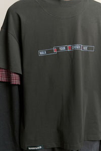 CHUCK 3-LAYERED TEE DEPTH BLUE