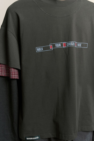 CHUCK 3-LAYERED TEE DEPTH BLUE