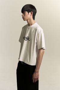 MARYS CROPPED NMSK TEE FREE WHITE