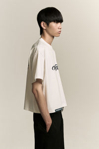 MARYS CROPPED NMSK TEE FREE WHITE