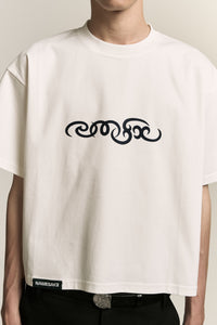 MARYS CROPPED NMSK TEE FREE WHITE