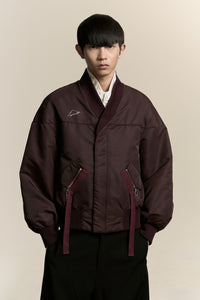 KIYAN CARGO BOMBER CABERNET RED