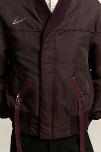 KIYAN CARGO BOMBER CABERNET RED
