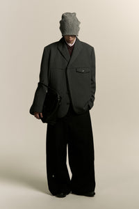 SANFORD PEACOAT ASH GREY