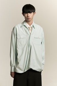 RUS TWIST COLLAR SHIRT MINT TEA