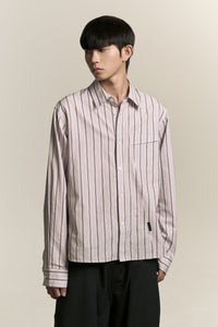 COMO LS SHIRT AURORA STRIPE