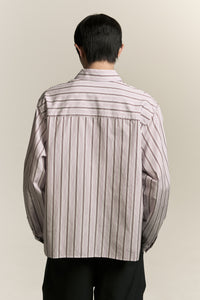 COMO LS SHIRT AURORA STRIPE